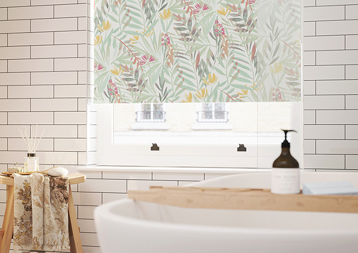 Watercolour Jungle, Glow - Twist&Fit Roller Blind - Image 5